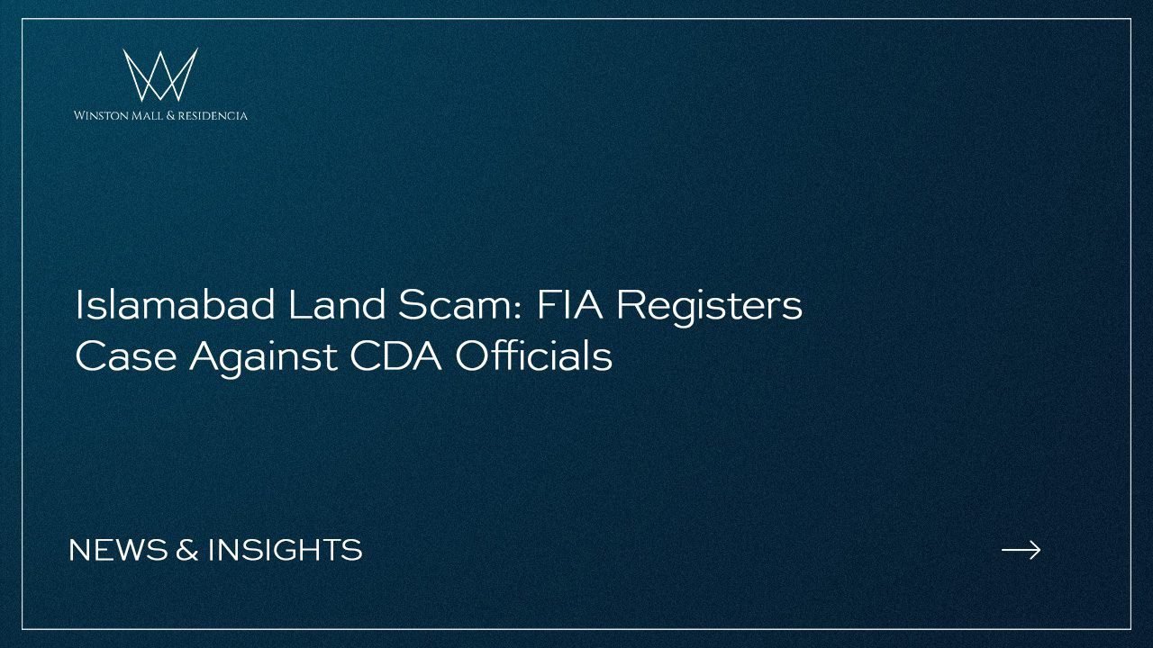 Read more about the article Islamabad Land Scam: FIA Registers Case Against CDA Officials