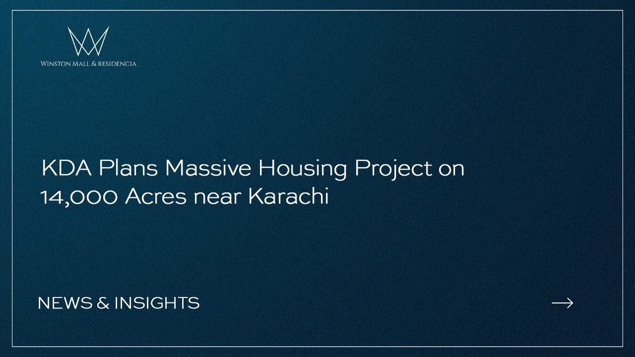 KDA Plans Massive Housing Project on 14,000 Acres near Karachi