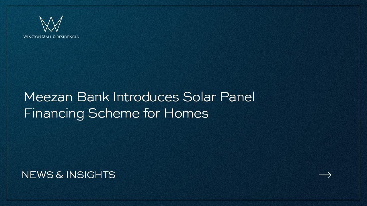 Read more about the article Meezan Bank Introduces Solar Panel Financing Scheme for Homes