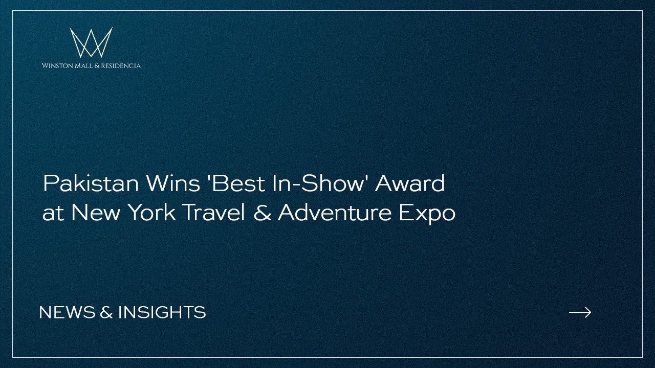 Pakistan Wins 'Best In-Show' Award at New York Travel & Adventure Expo