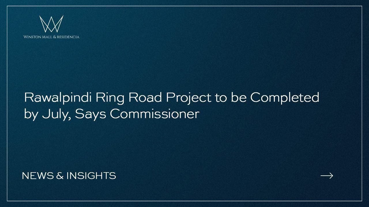 Read more about the article Rawalpindi Ring Road Project to be Completed by July, Says Commissioner