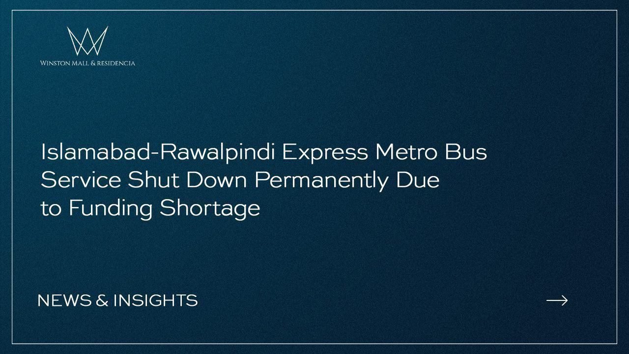 Islamabad-Rawalpindi Express Metro Bus Service Shut Down Permanently Due to Funding Shortage