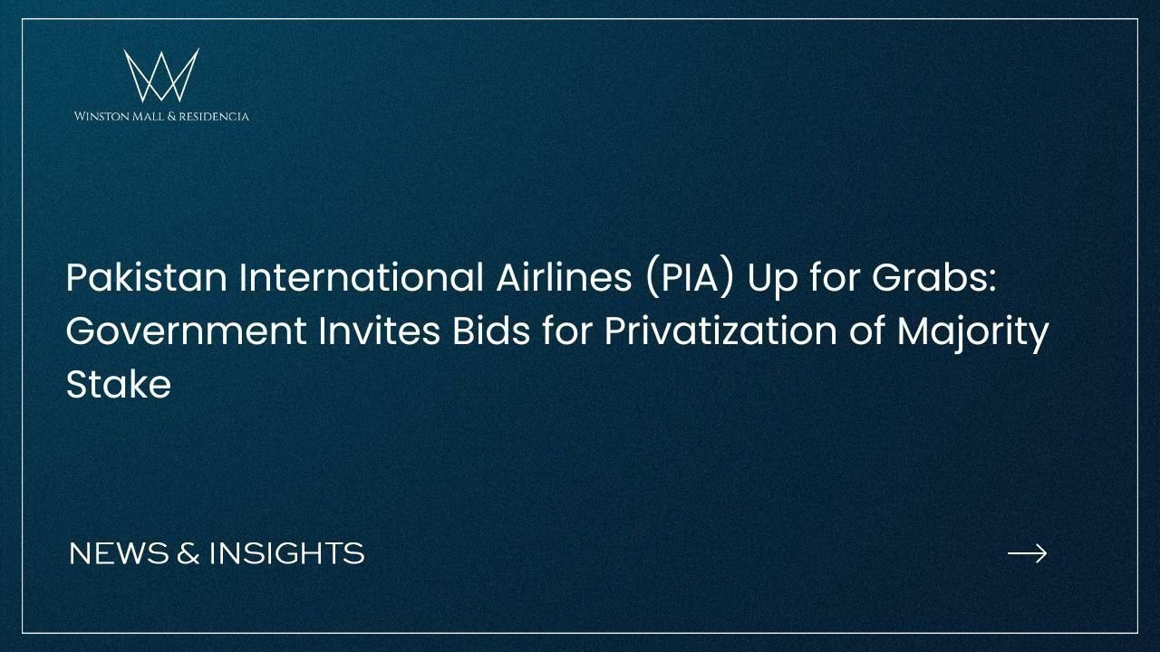 Pakistan International Airlines (PIA) Up for Grabs: Government Invites Bids for Privatization of Majority Stake