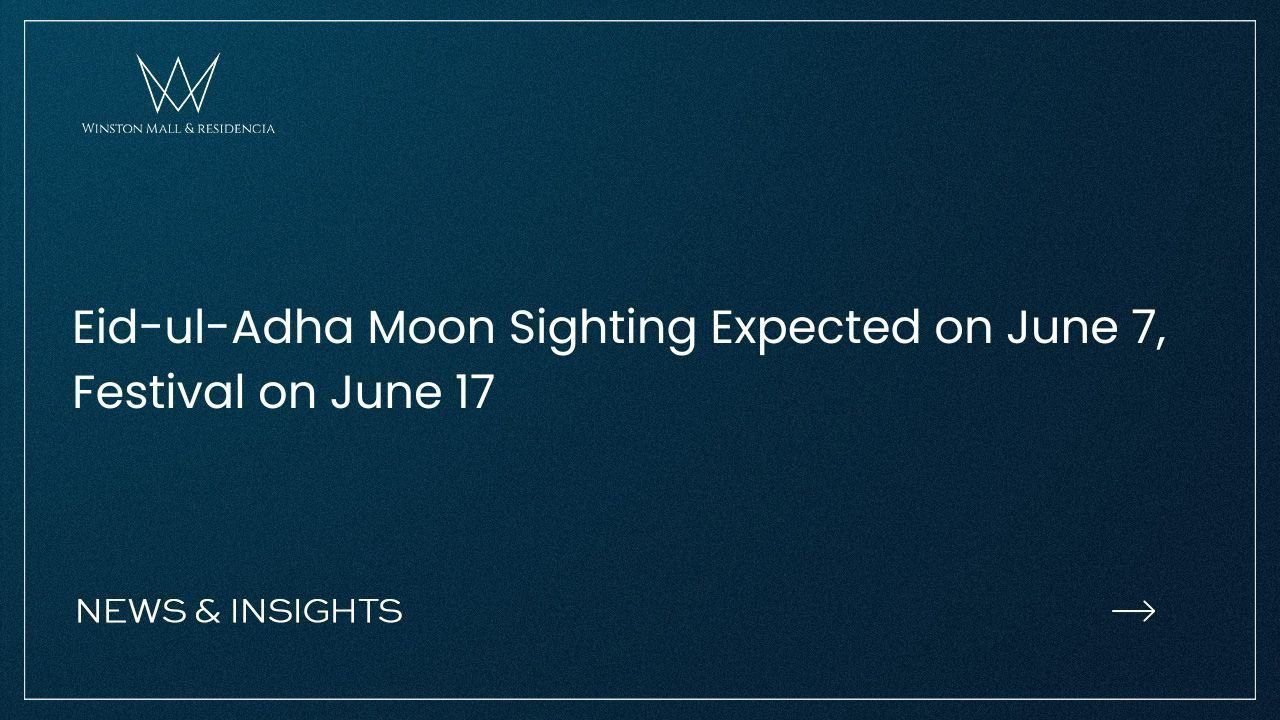 Read more about the article Eid-ul-Adha Moon Sighting Expected on June 7, Festival on June 17