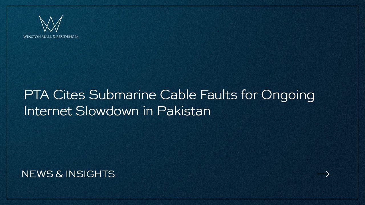 Read more about the article PTA Cites Submarine Cable Faults for Ongoing Internet Slowdown in Pakistan