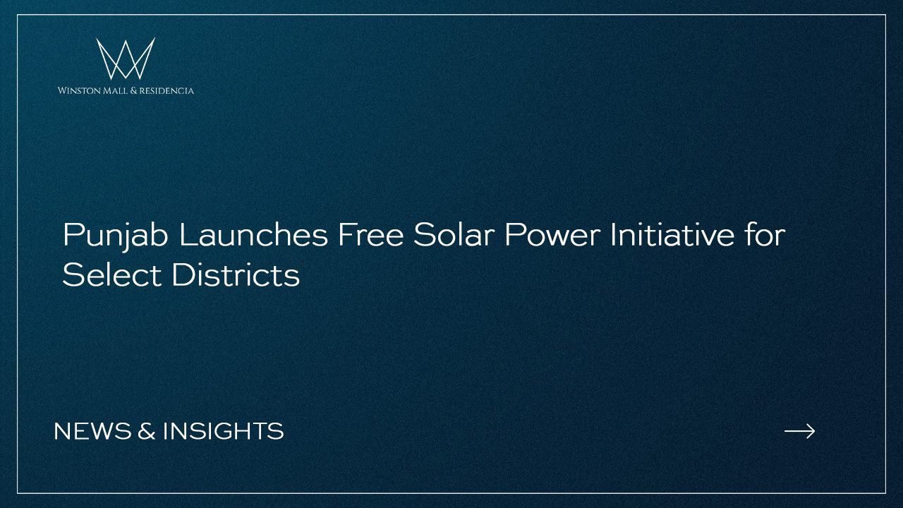 Read more about the article Punjab Launches Free Solar Power Initiative for Select Districts