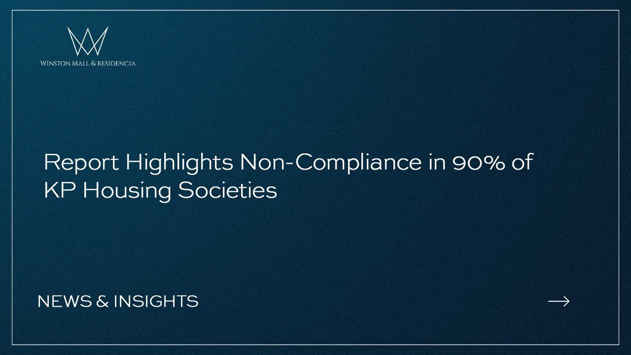 Read more about the article Report Highlights Non-Compliance in 90% of KP Housing Societies