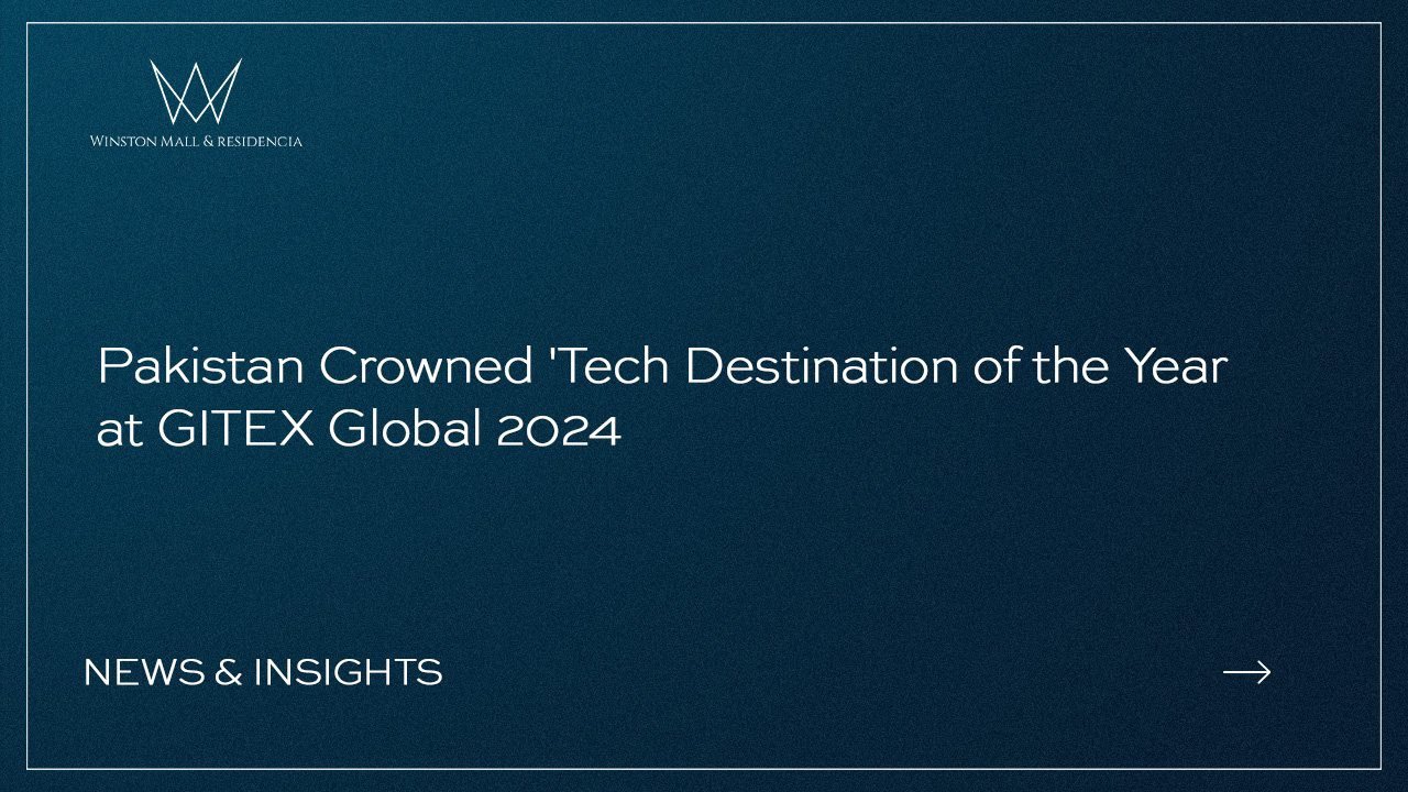 Read more about the article Pakistan Crowned ‘Tech Destination of the Year’ at GITEX Global 2024