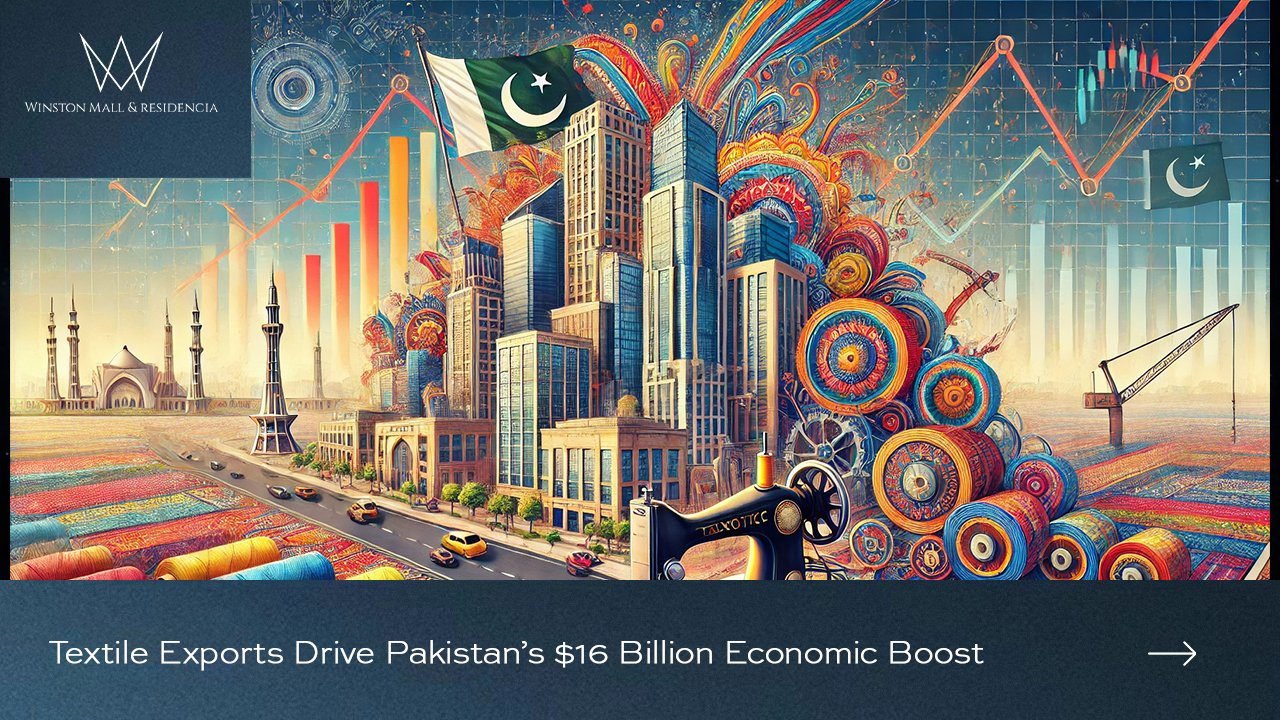 Read more about the article Textile Exports Drive Pakistan’s $16 Billion Economic Boost