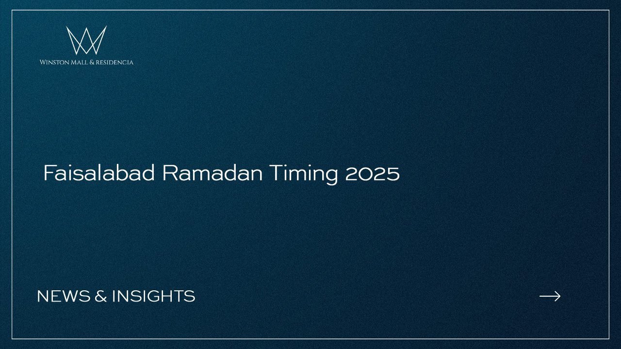 Faisalabad Ramadan Timing 2025